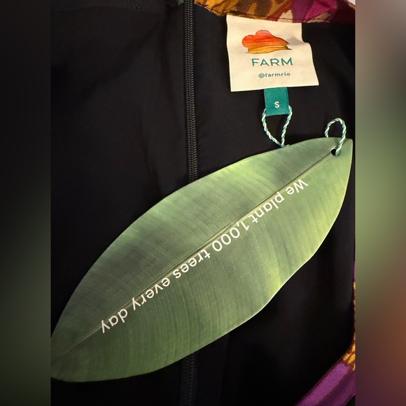 $285 NEW Gorgeous & Colorful FARM RIO Star Fruit Maxi Dress - Picture 12 of 16